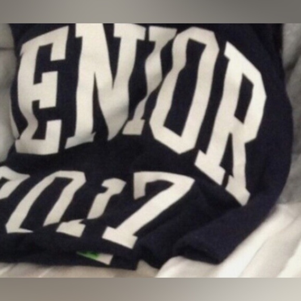 Josten's 2017 senior Long sleeves Blue (only) shirt L or XL or XXL
